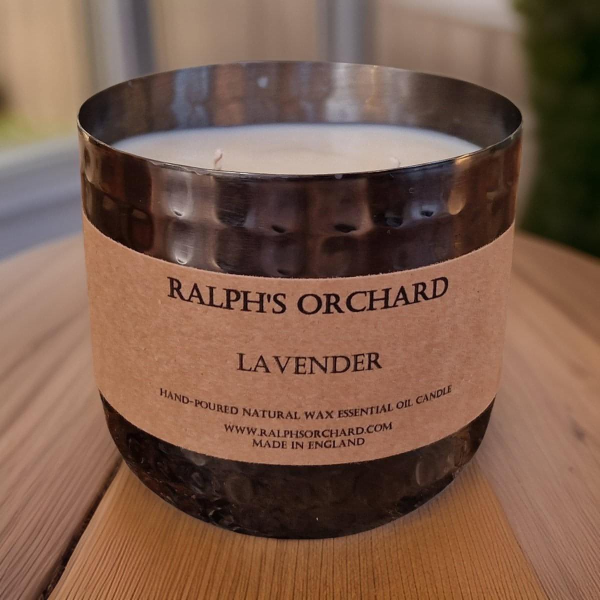 Lavender Essential Oil Candle-3